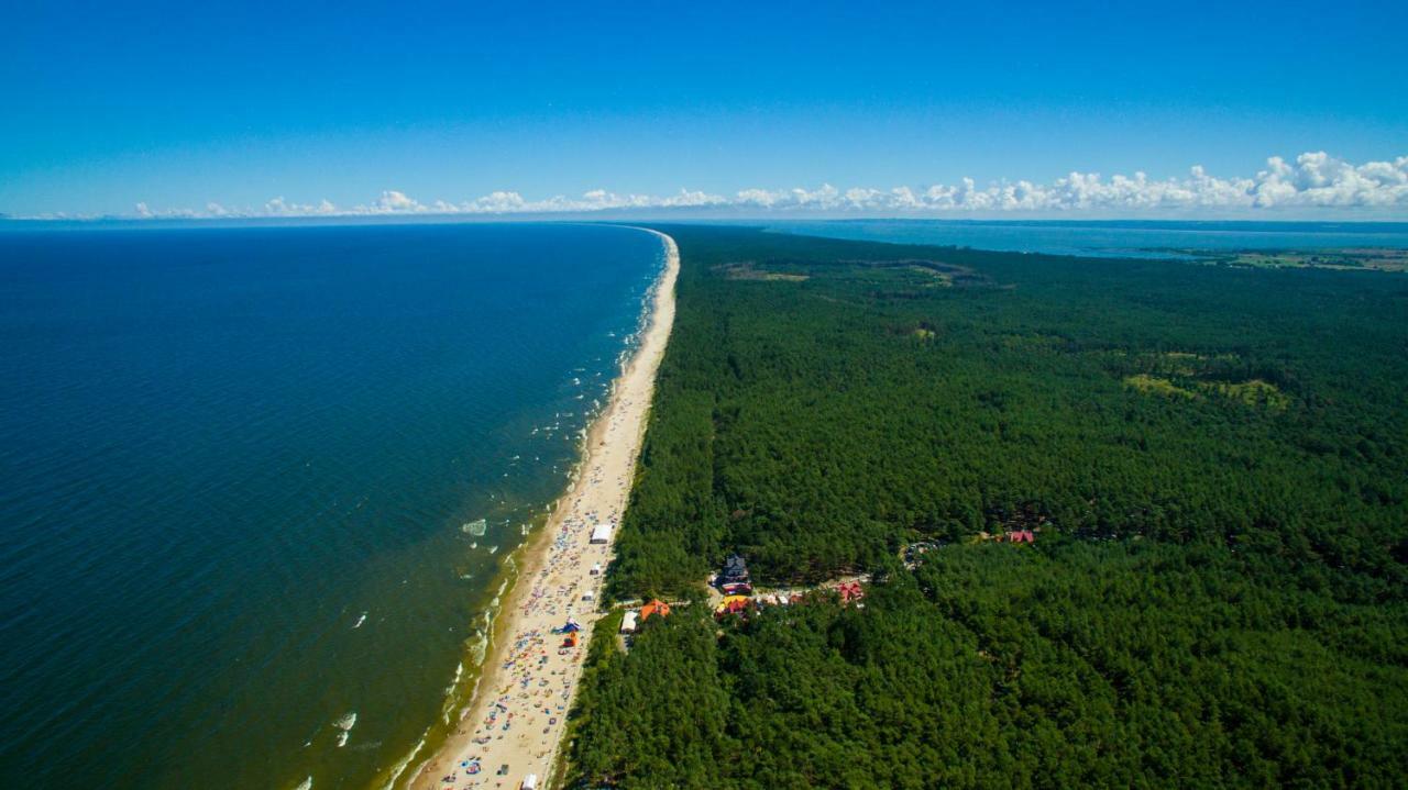 Вилла Bursztynowo Osrodek Wczasowy Штутово Экстерьер фото